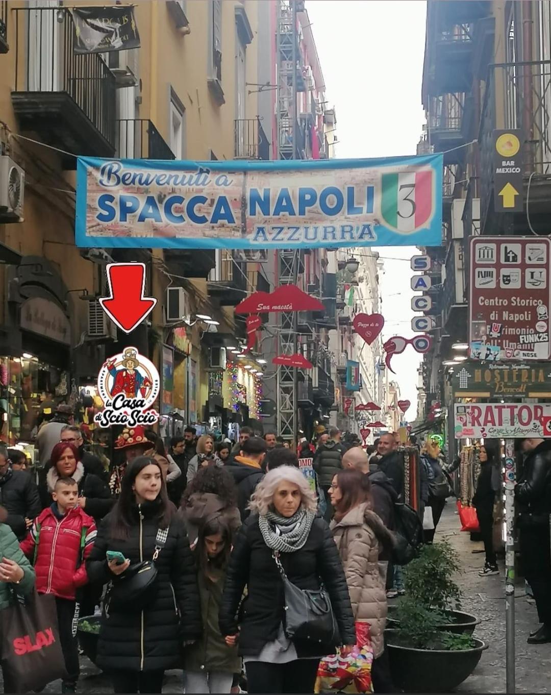 La Stanza Di Scio Scio Hotell Napoli Eksteriør bilde